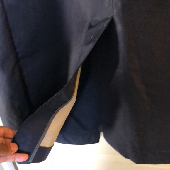 Men’s navy blue H&M raincoat - Long Jacket - Picture 7 of 9